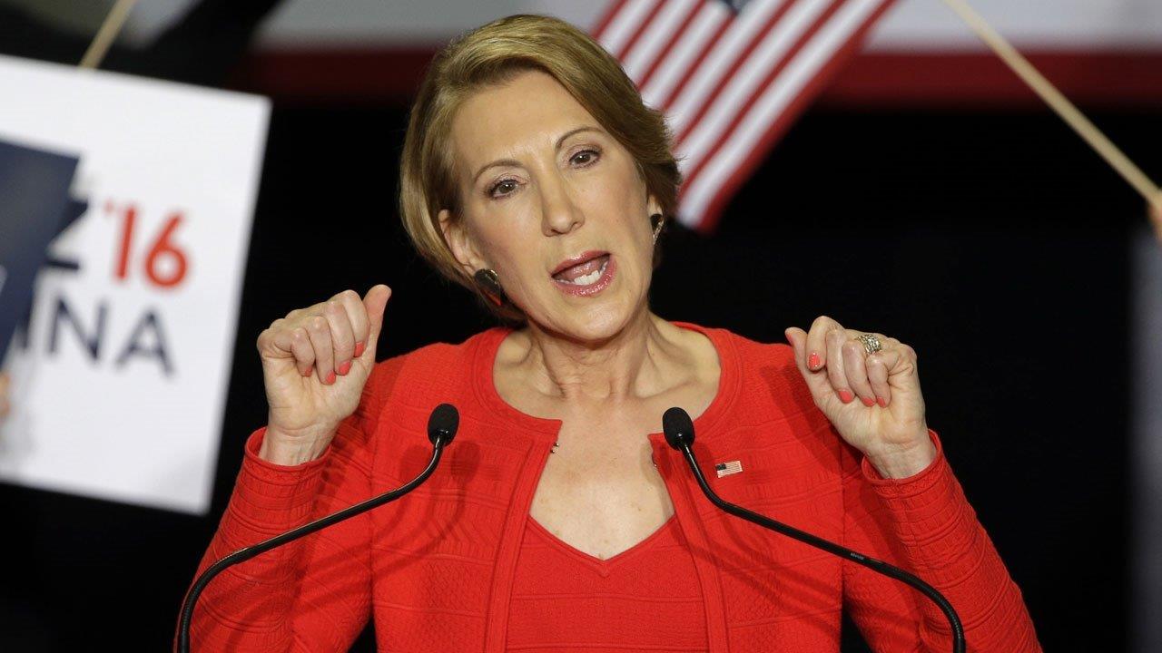 Apakah Carly Fiorina bahkan membuat terlambat dalam permainan?