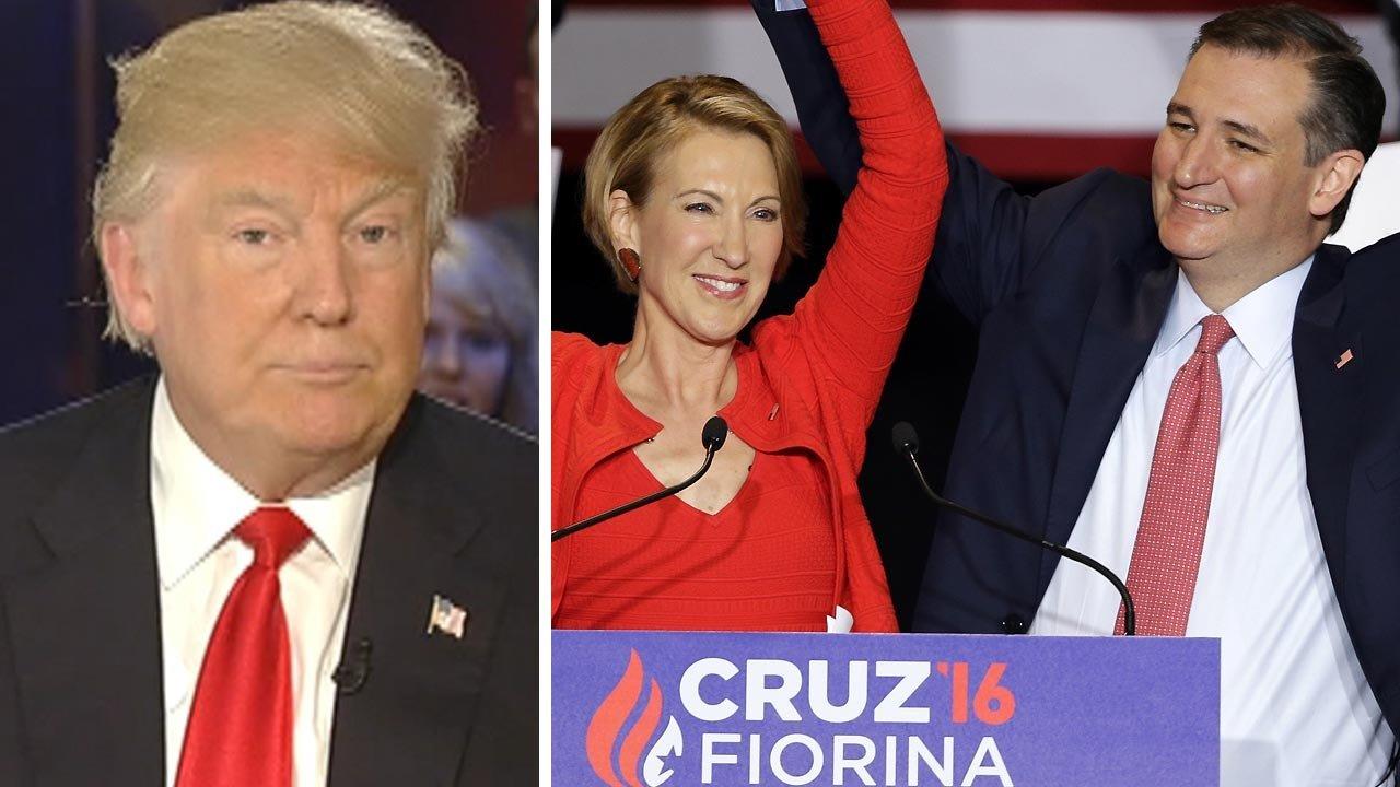 Balai Kota Fox News: Trump Menyebut Peluncuran Tiket Cruz-Fiorina ‘Buang-buang Waktu’