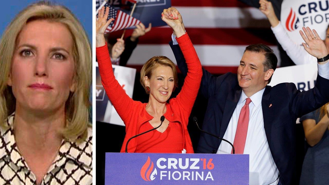 Ingraham on Ted Cruz picking Carly Fiorina as running mate