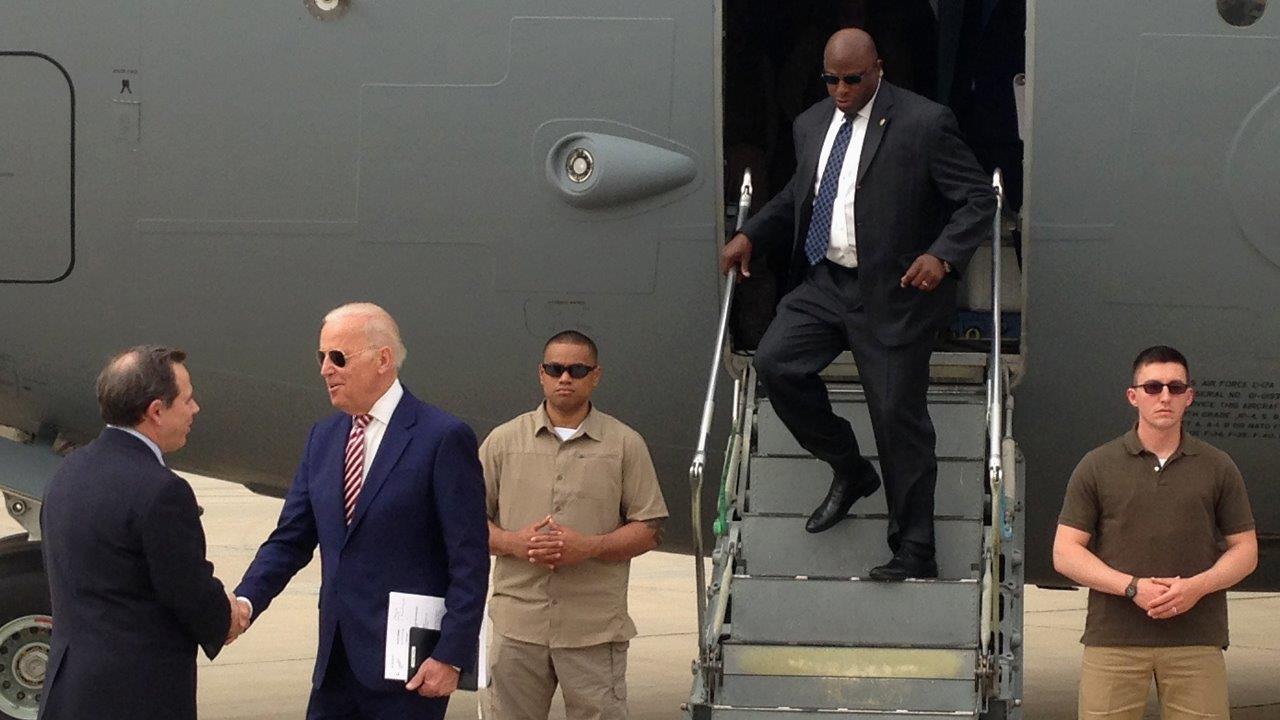 Vice President Biden makes surprise visit to Iraq