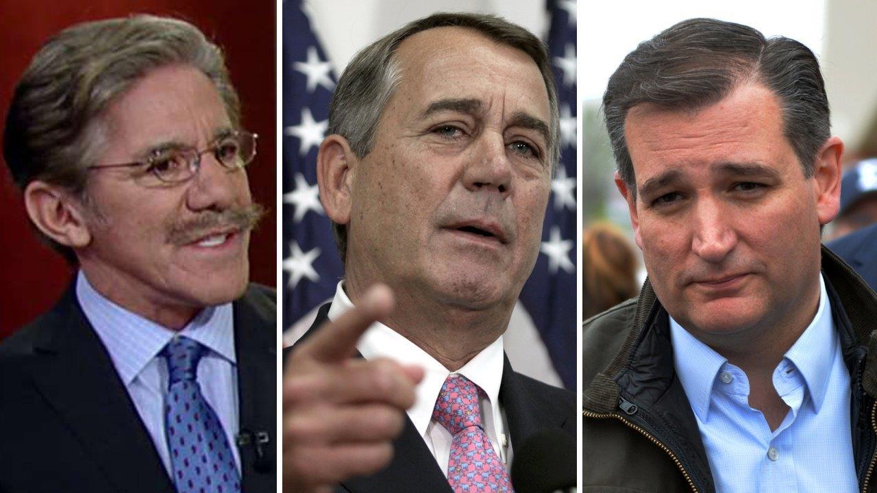 Geraldo on Boehner's 'Lucifer in the flesh' comment on Cruz
