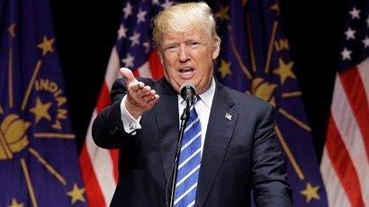 Pejabat Negara berusaha menghentikan Trump dari berbicara di California