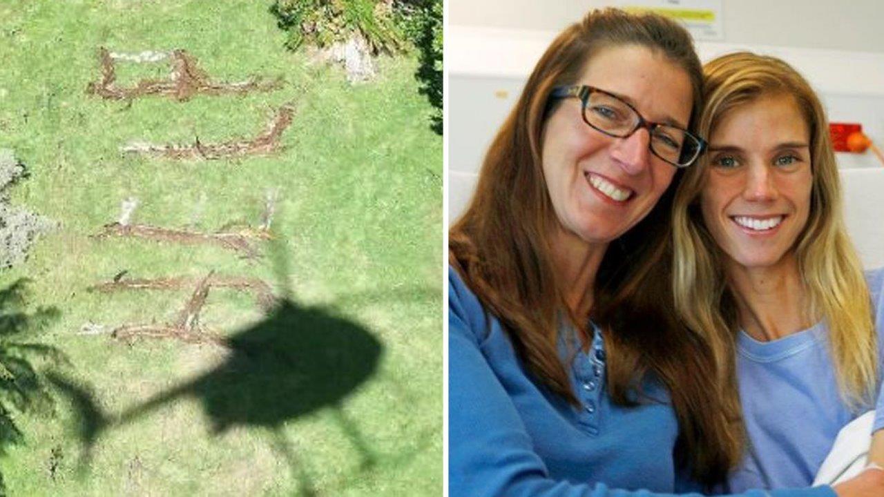 'Help' sign saves mother, daughter lost in forest for 5 days