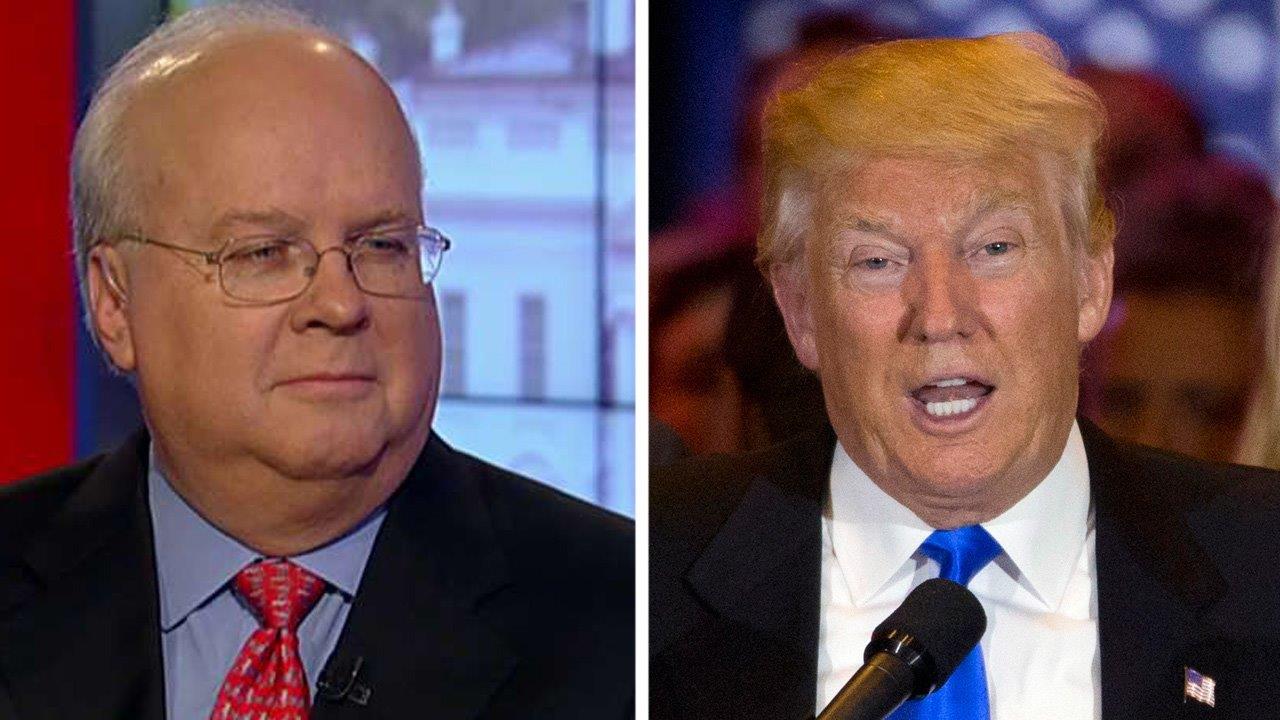 Rove: Time for Trump to tone it down, use a teleprompter