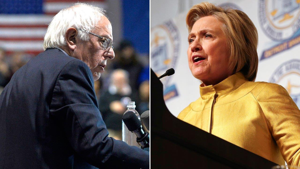 Clinton leads Sanders by double digits in California polls