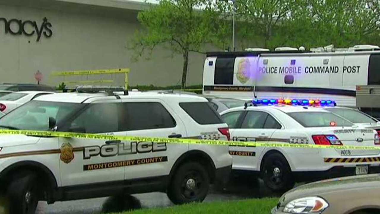 4 shot, 1 killed at two suburban Maryland shopping centers