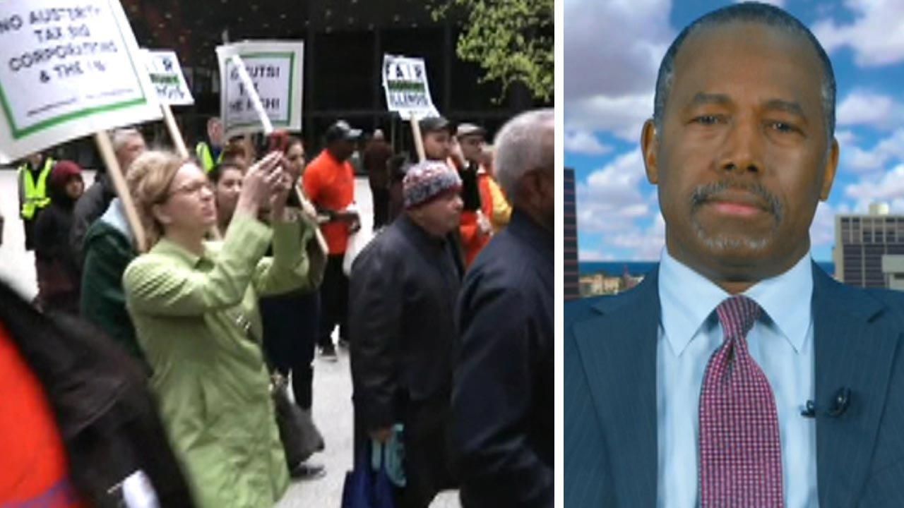 Ben Carson tentang protes ‘Moral Monday’, rencana pajak Trump