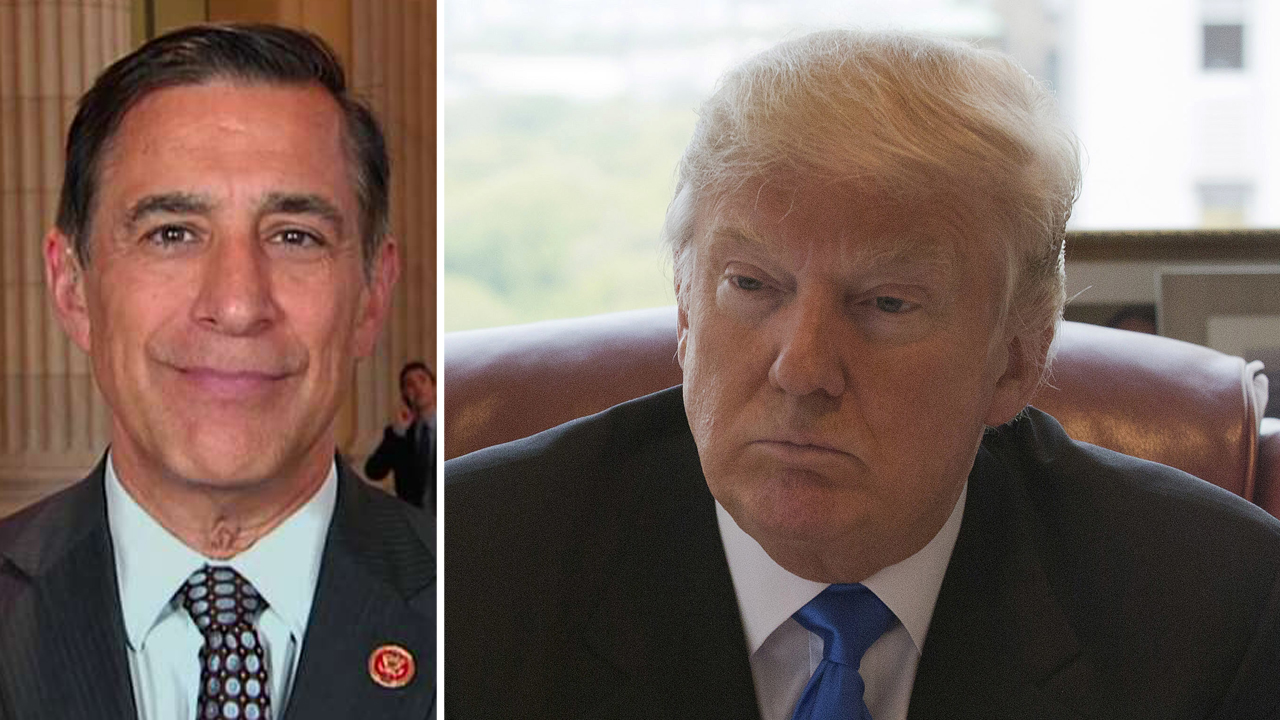Trump supporter Rep. Issa: No president is perfect