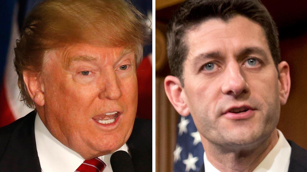 What should be discussed during Trump's meeting with Ryan?
