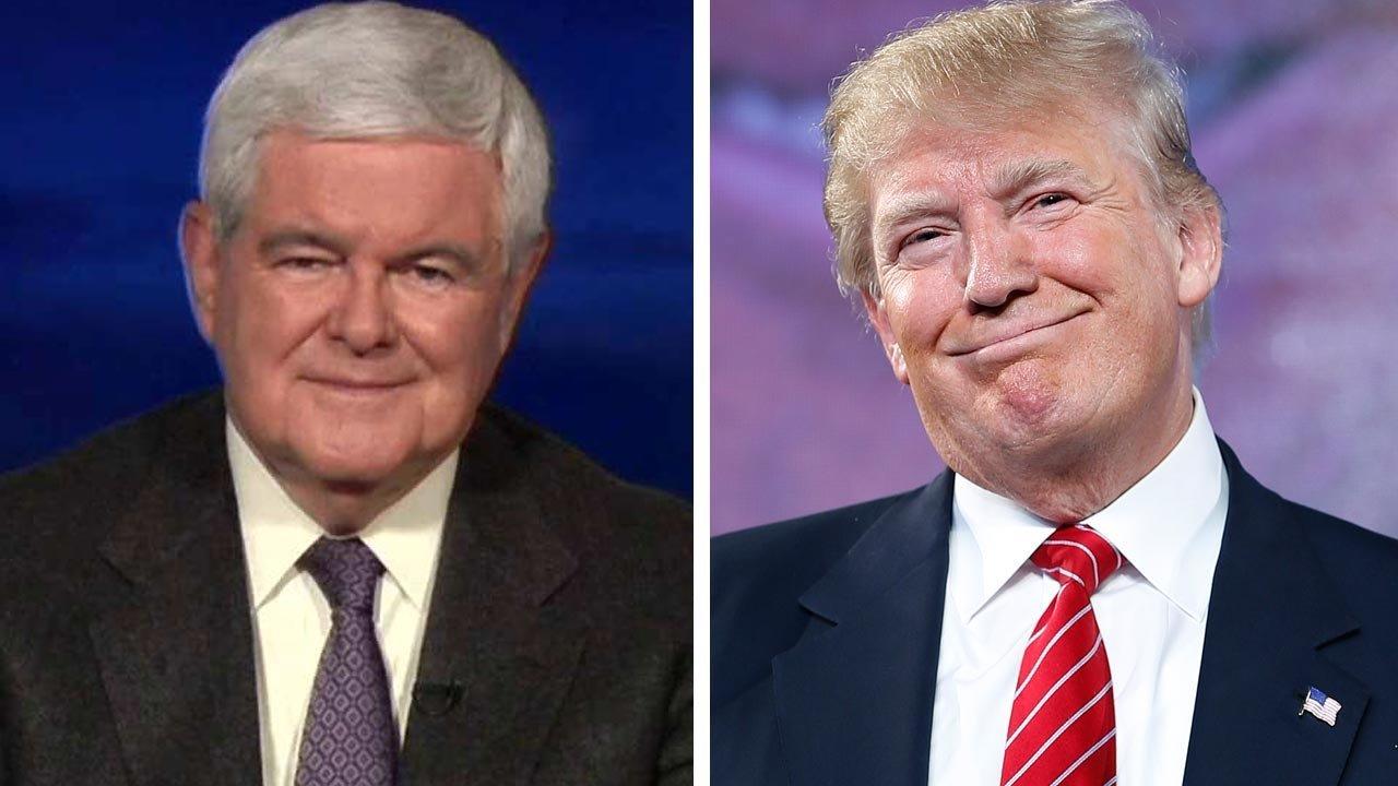 Newt Gingrich endorses Donald Trump