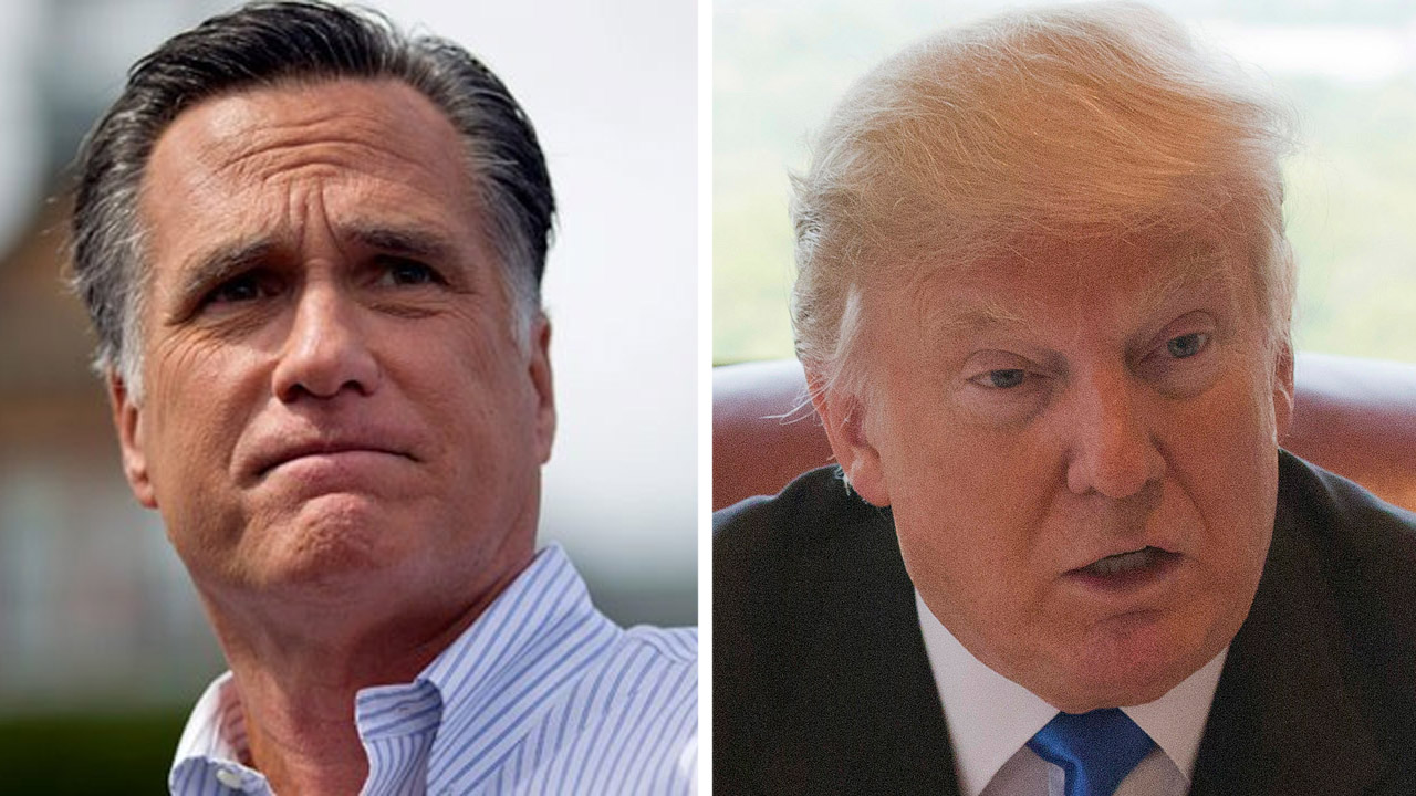 Mitt Romney slams Trump for refusing to release tax returns