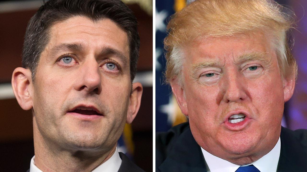 Will Trump and Ryan be able to bridge their differences?