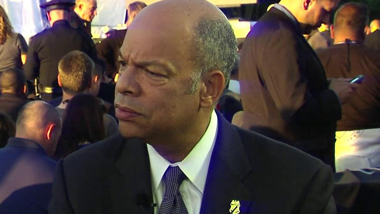 Jeh Johnson on terror, race incidents and cops' challenges
