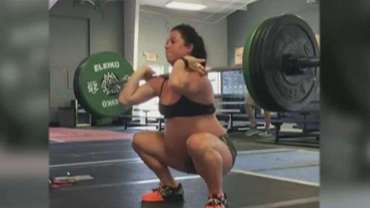 Fitness instructor defends lifting 200 pounds while pregnant