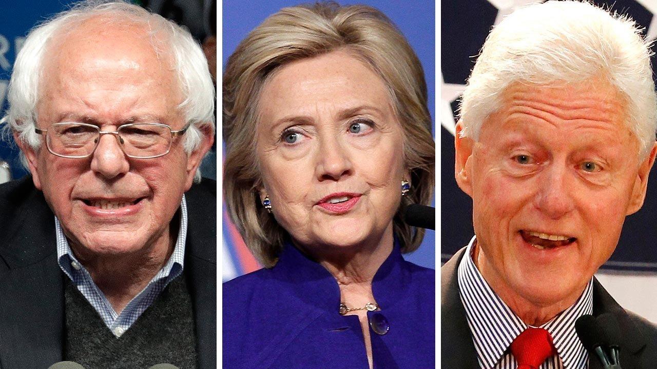 Sanders persists while Clinton taps into Bill's popularity
