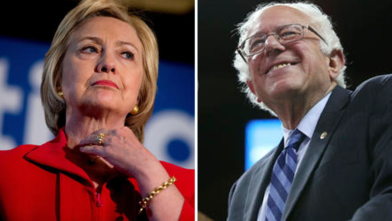 Clinton tries to dispatch Sanders despite tough primary race