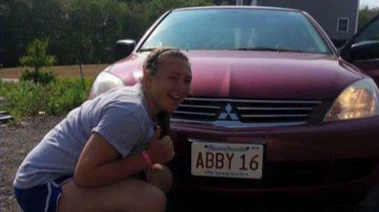 Teen spots her stolen car as it crashes on the news