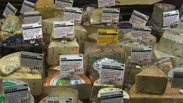 US faces huge cheese backlog