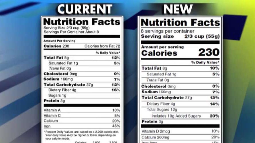 Scientists: New nutrition facts labels not based on science