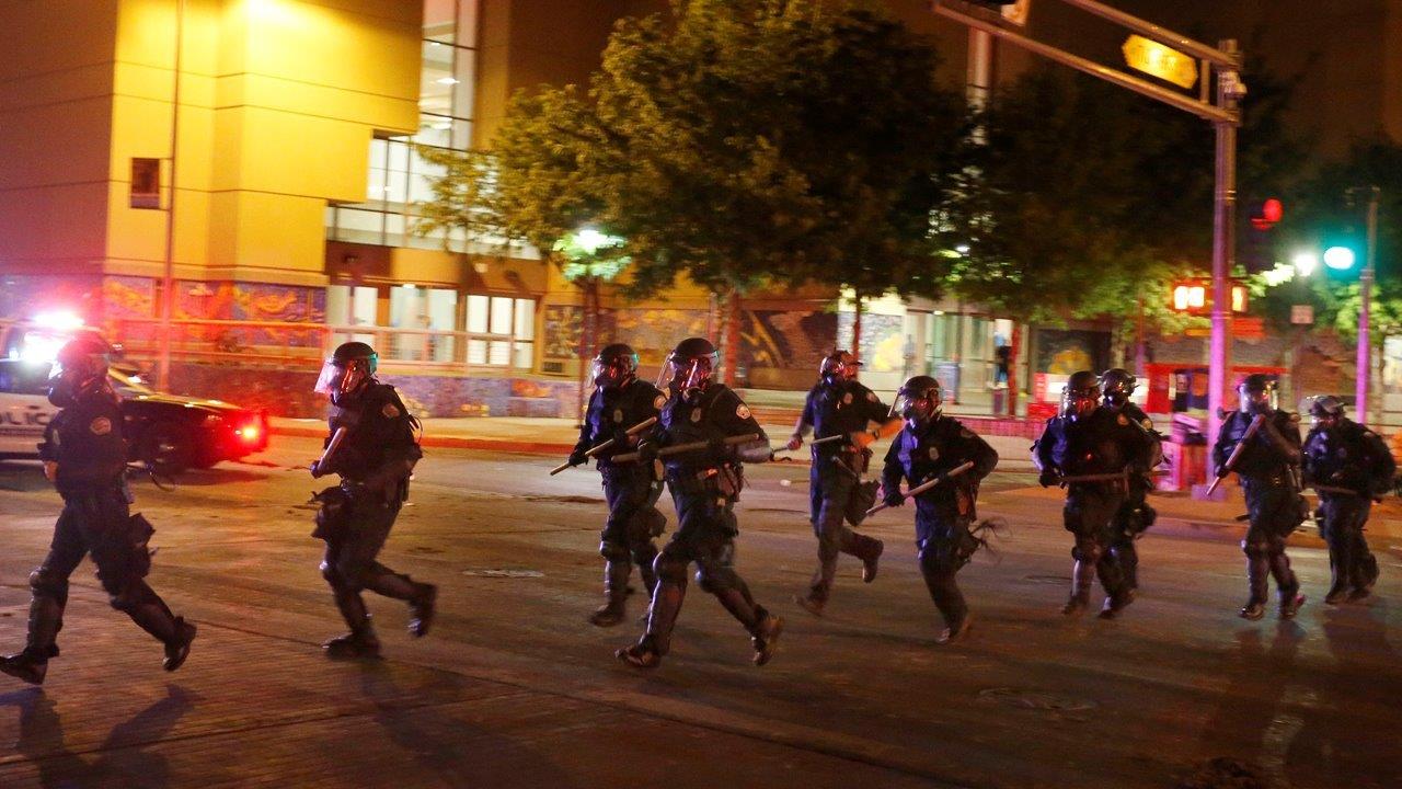 Violent protests erupt at Trump rally in Albuquerque