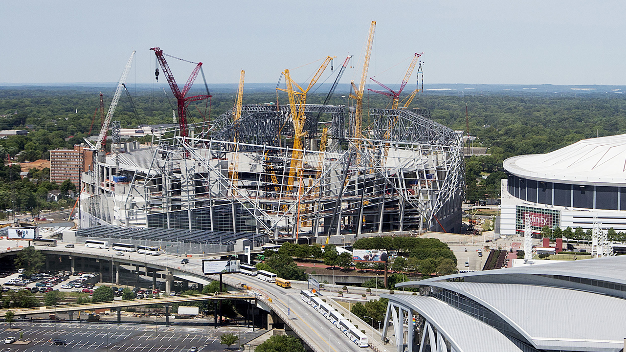 Stadium rebuilds give Super Bowl cities a boost