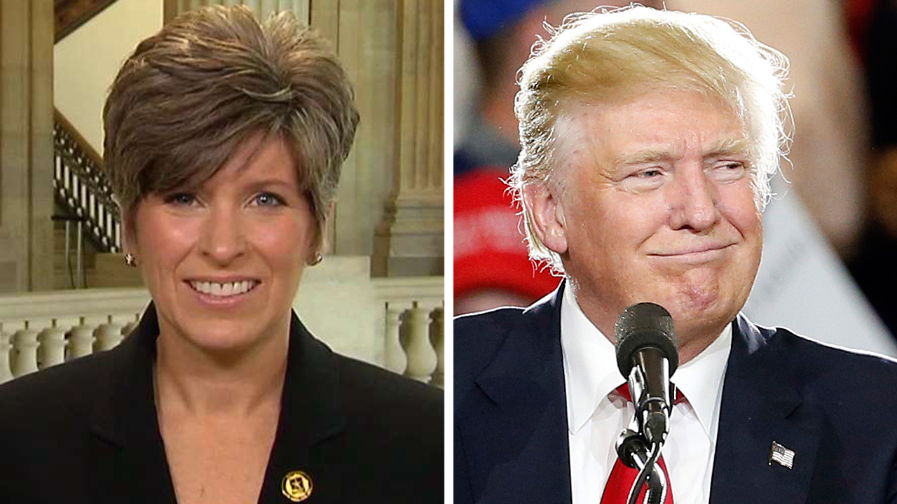 pemilihan wakil presiden?  Trump bertemu dengan Senator Joni Ernst