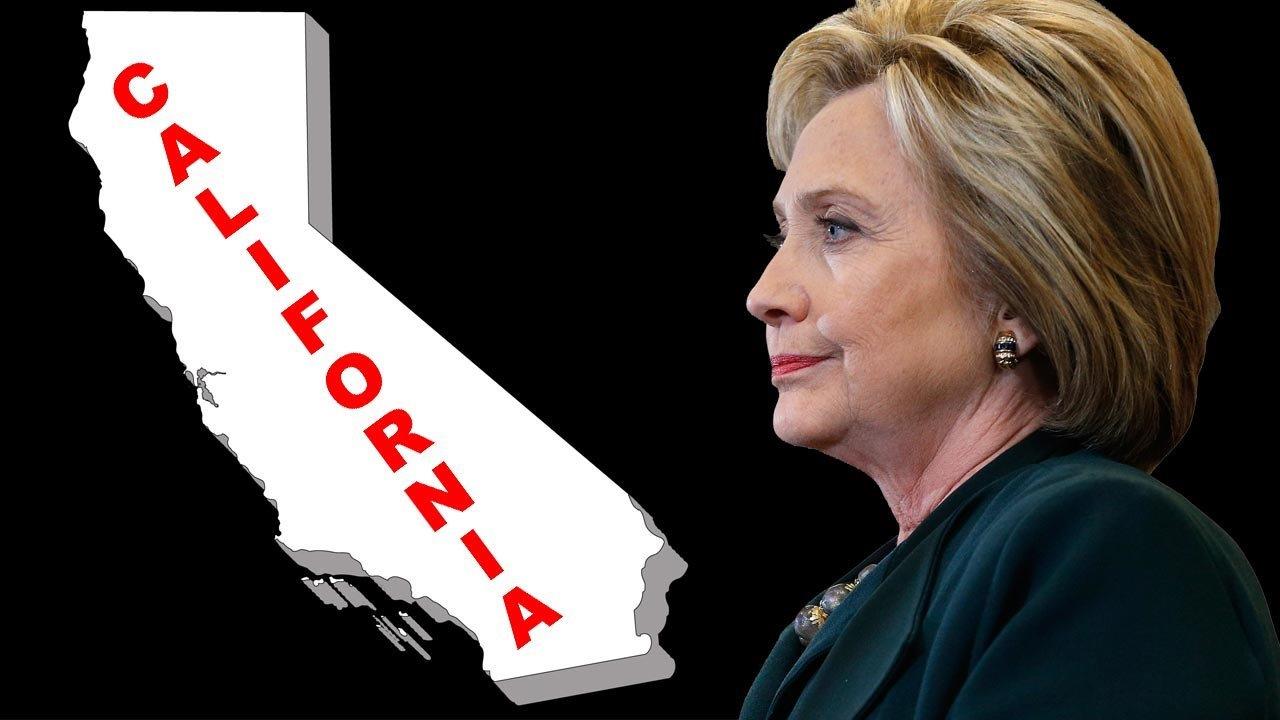 Hillary Clinton in danger of losing California?