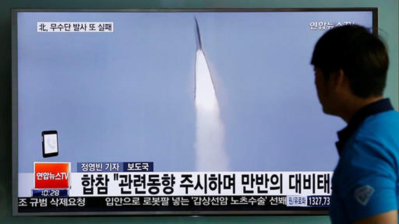 North Korea's latest attempt to fire a missile fails