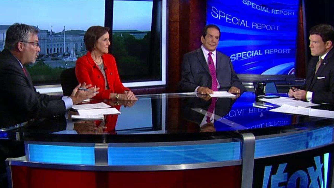 Di mana Clinton menyerang Trump mengenai kebijakannya dan di mana dia gagal