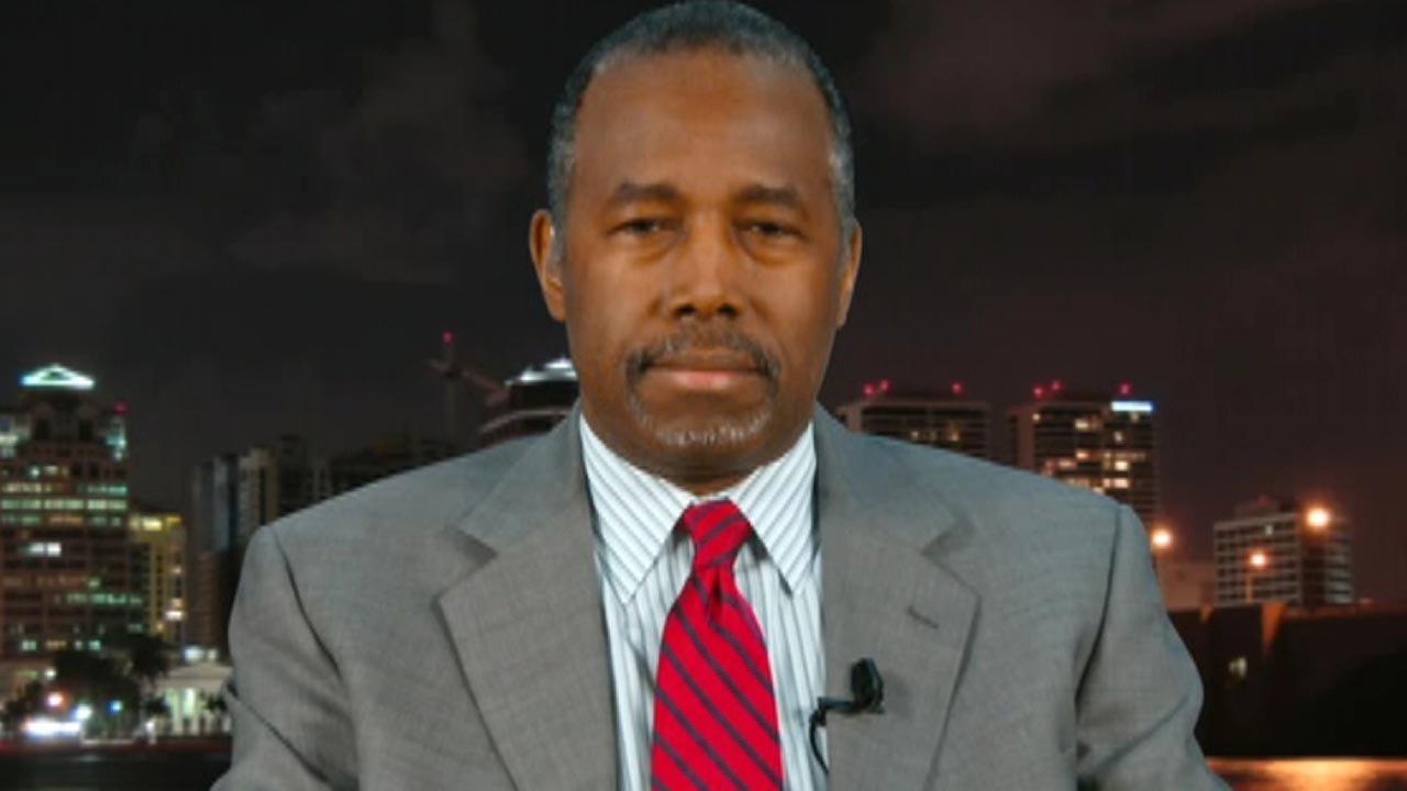 Ben Carson reacts to President Obama's bashing of Trump