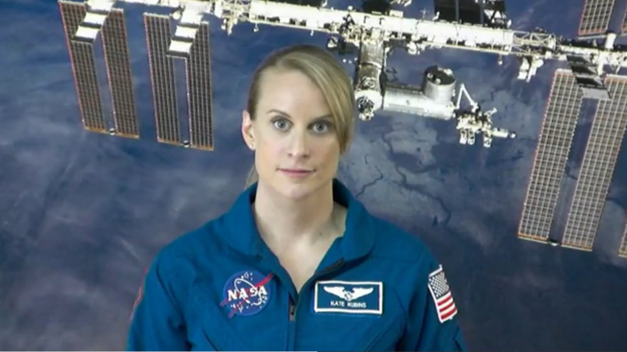 Microbiologist Kate Rubins heads to space