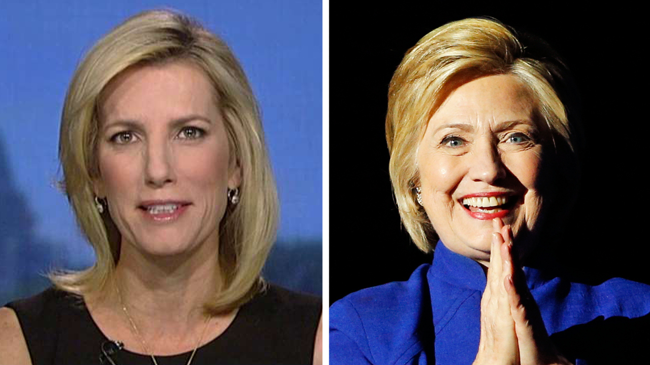 Ingraham: The only thing Hillary can run on is emotion