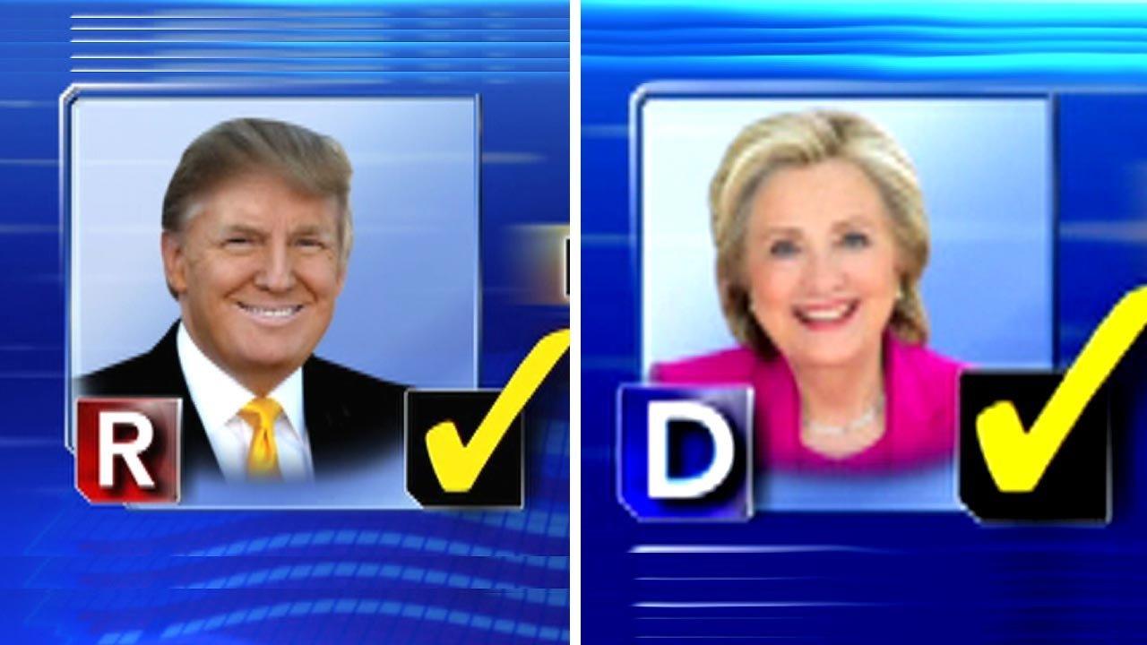 Fox News projects Trump, Clinton win New Jersey primaries