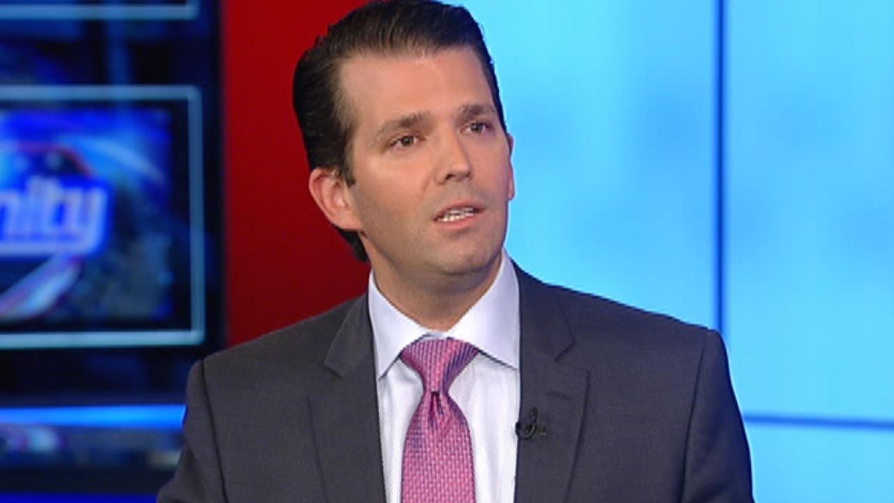 Trump Jr.: GOP's lack of backbone forced my father to run