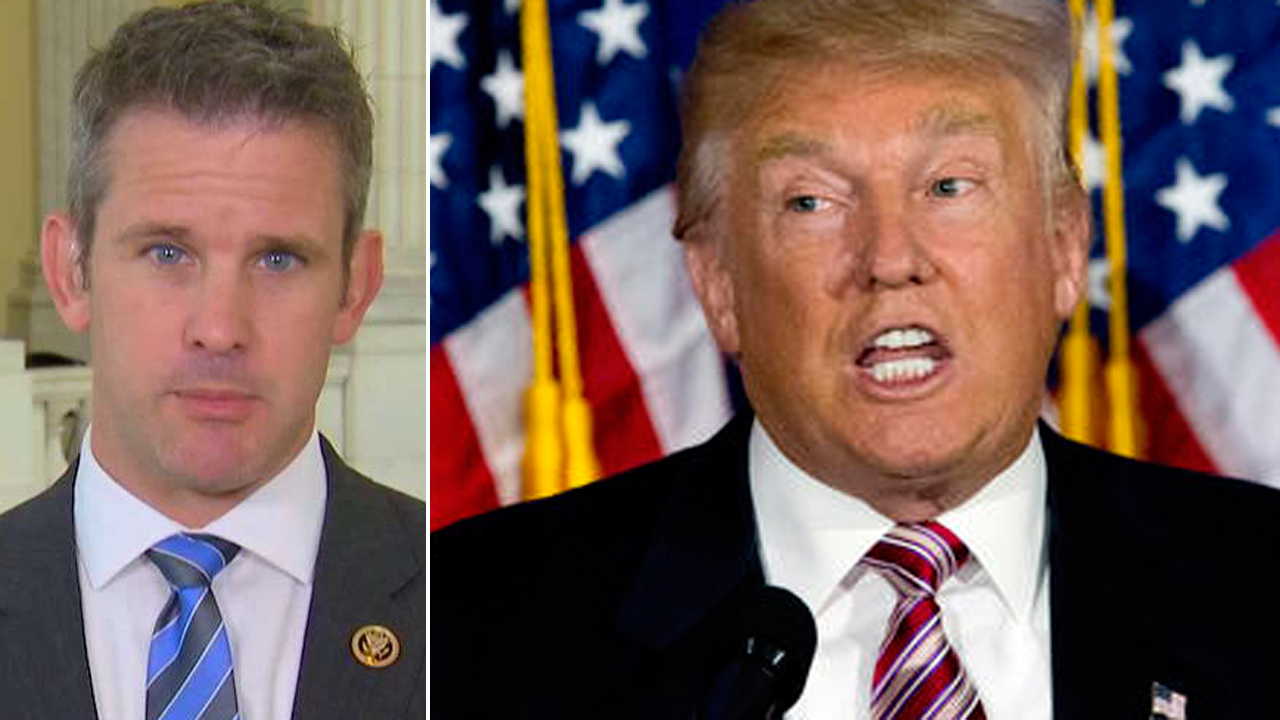 Rep. Kinzinger: I'd like to get to where I can support Trump