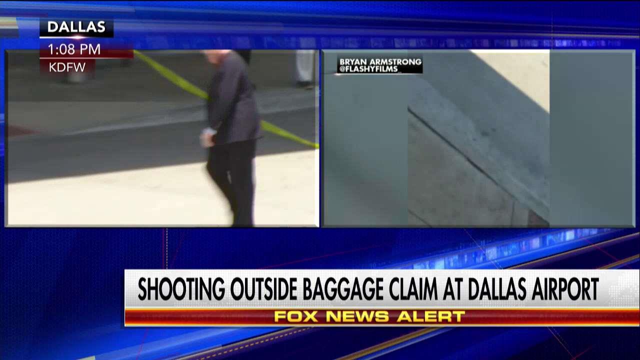 Shooting outside baggage claim at Dallas airport