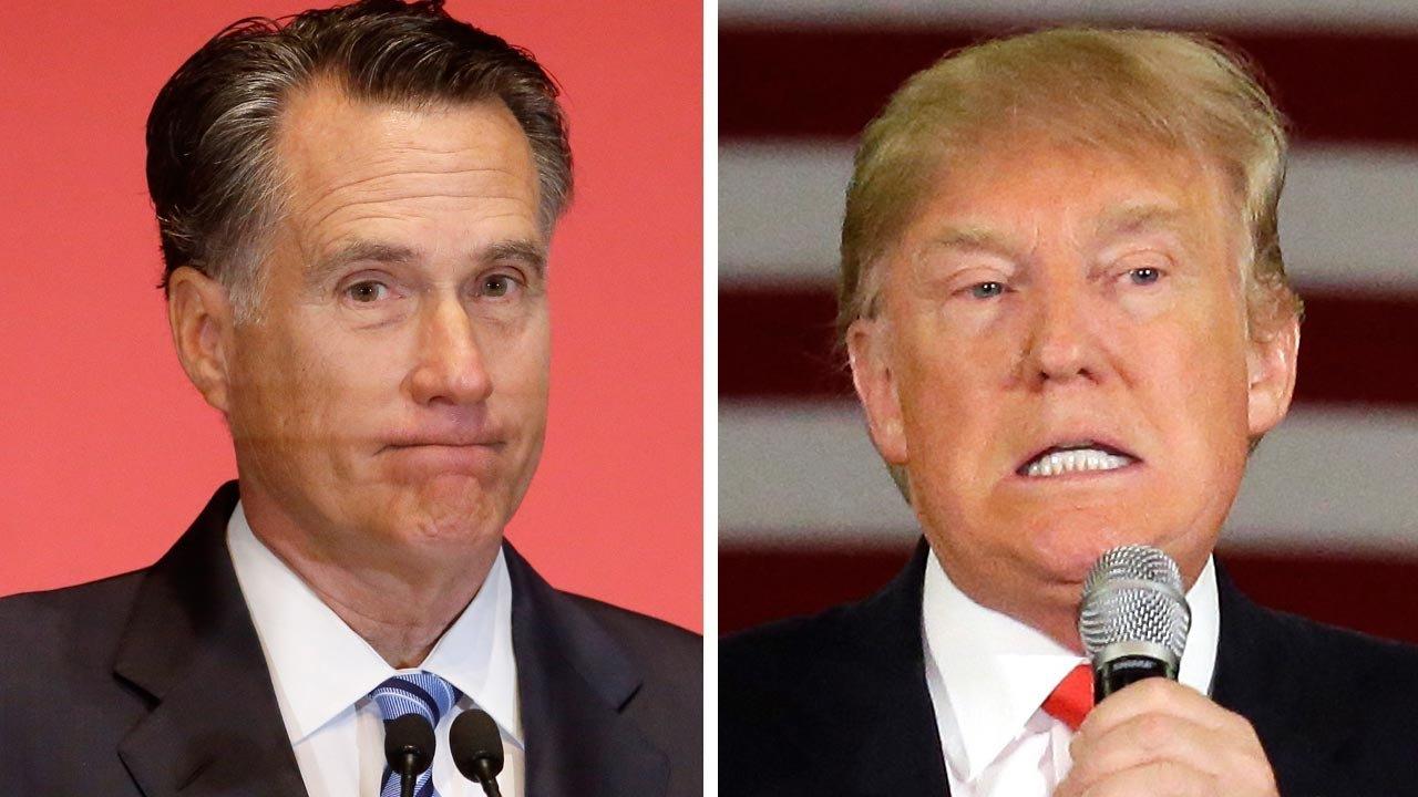 Mitt Romney confirms he will not vote for Donald Trump
