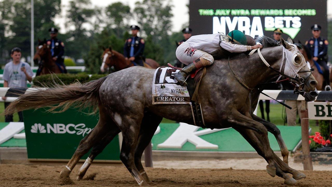 Creator wins 148th Belmont Stakes