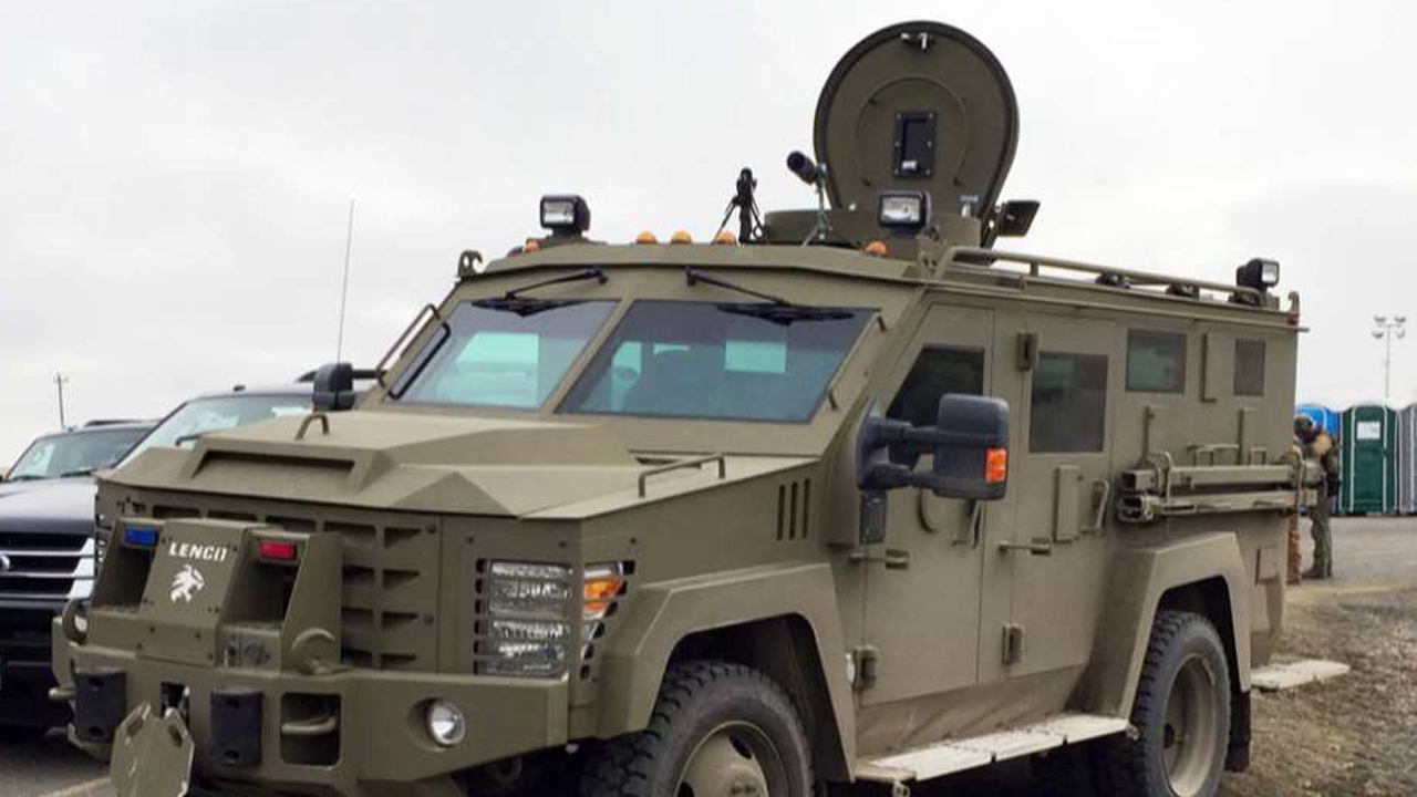 Should local police have access to military equipment?