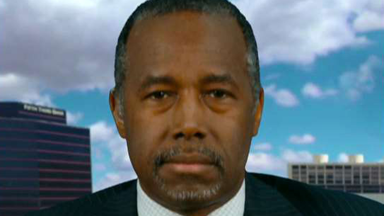 Carson: Can't beat terror if we worry about offending people