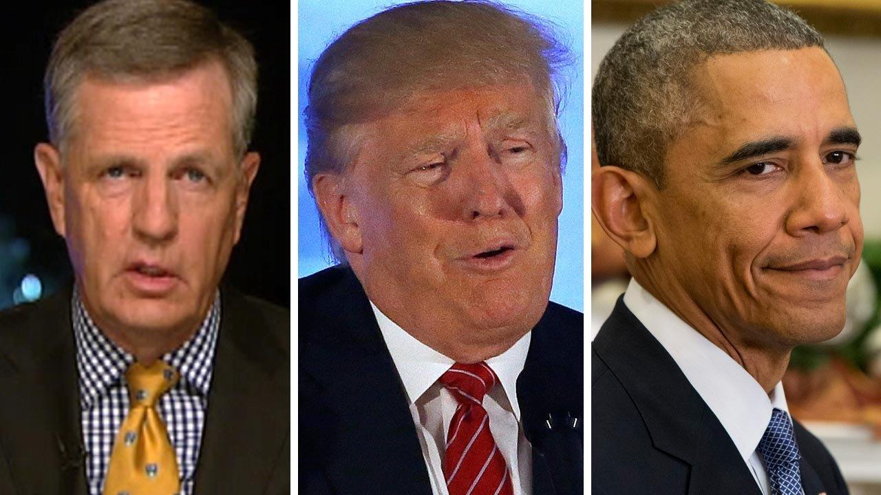 Brit Hume on Trump and Obama's back-and-forth