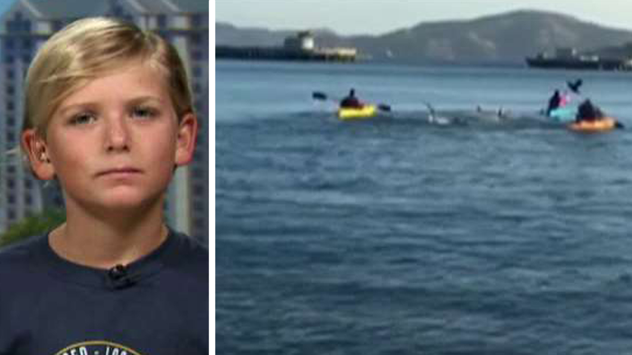 9-year-old becomes youngest to swim to Alcatraz and back