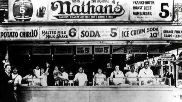 Nathan's Famous celebrates 100 years of selling franks 