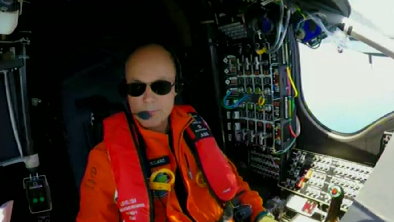 Solar Impulse 2 pilot describes epic journey above Atlantic