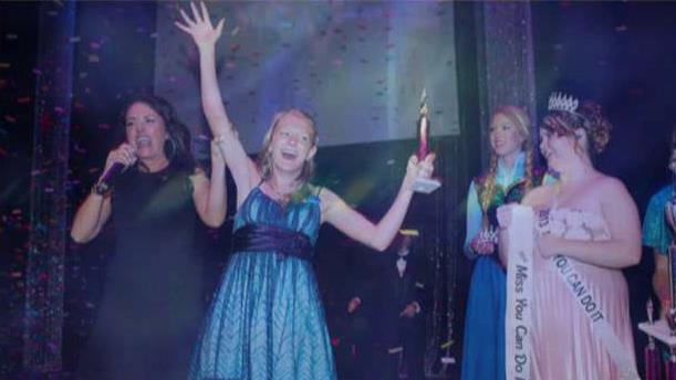 Non-profit pageant for girls of all ages with disabilities