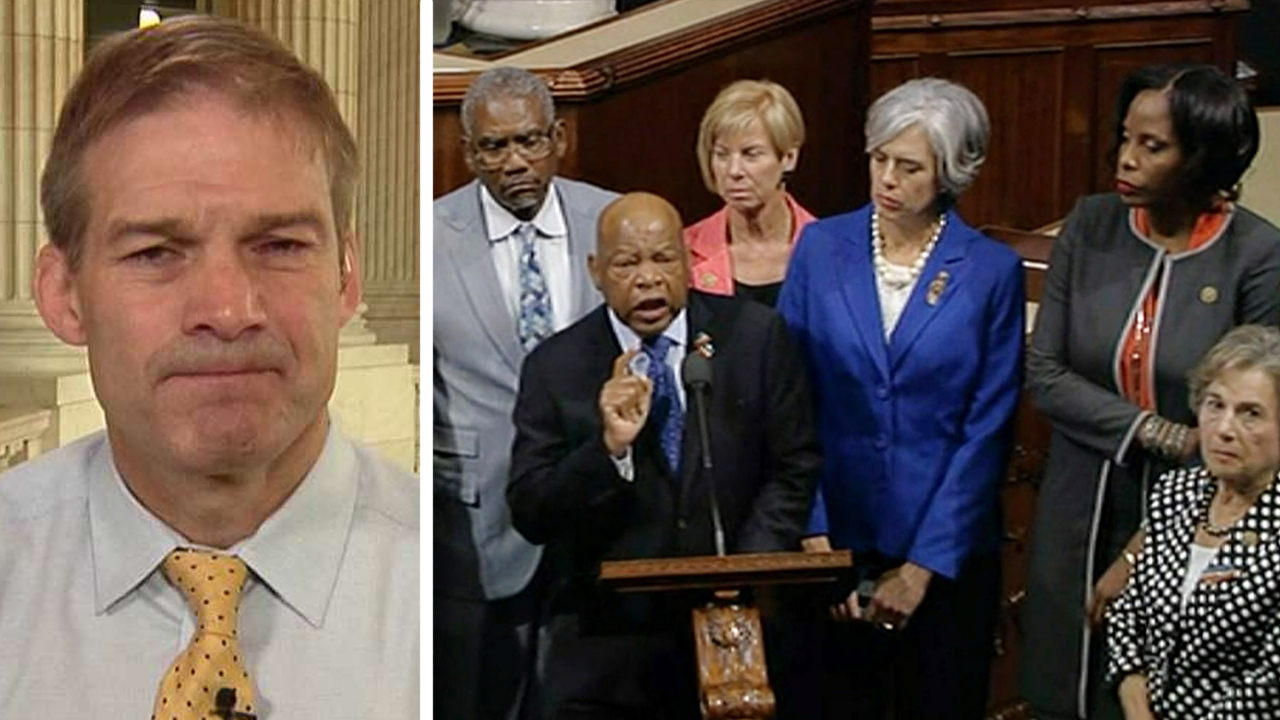 Rep. Jordan calls out Dems for putting gun issue over terror