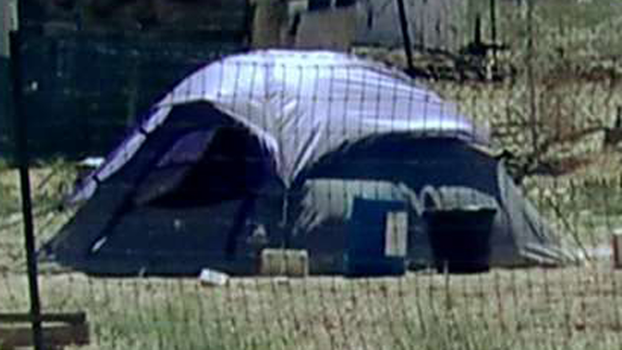 Parents punish teen by making him live in a tent 