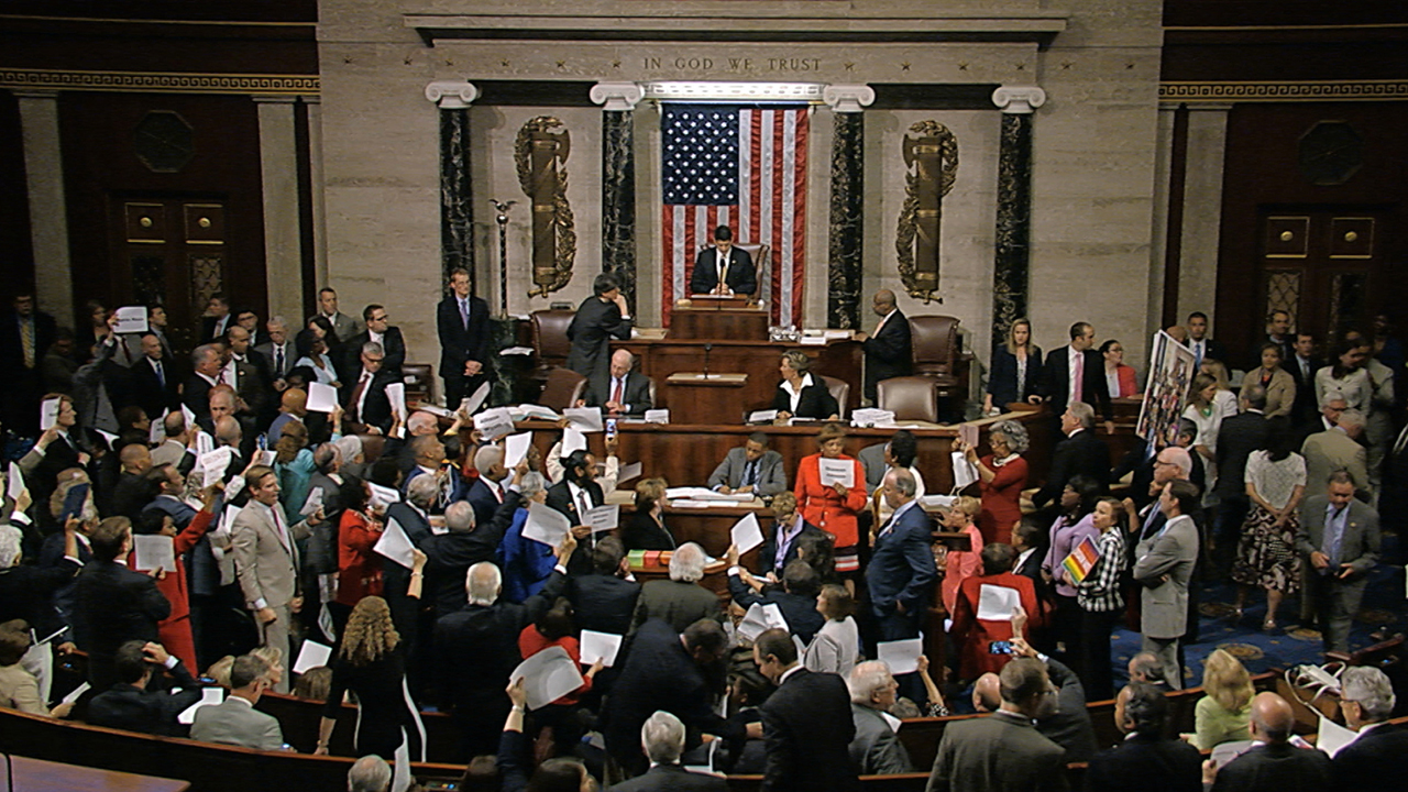 Showdown on Capitol Hill over gun laws