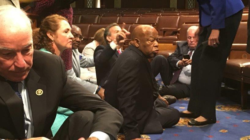 House Republicans call Democrats' sit-in a stunt