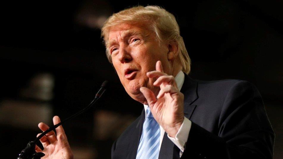 Trump blasts 'dishonest' poll that has him 12 points behind